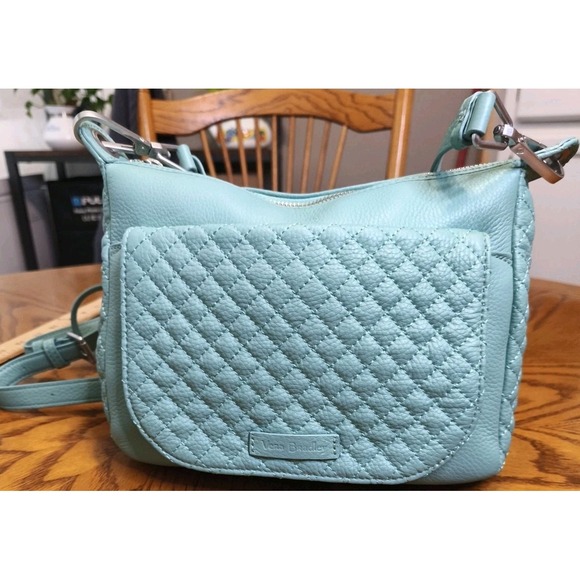 NWOT‎ Vera Bradley Leather Carson Mini Shoulder Bag - Picture 5 of 11